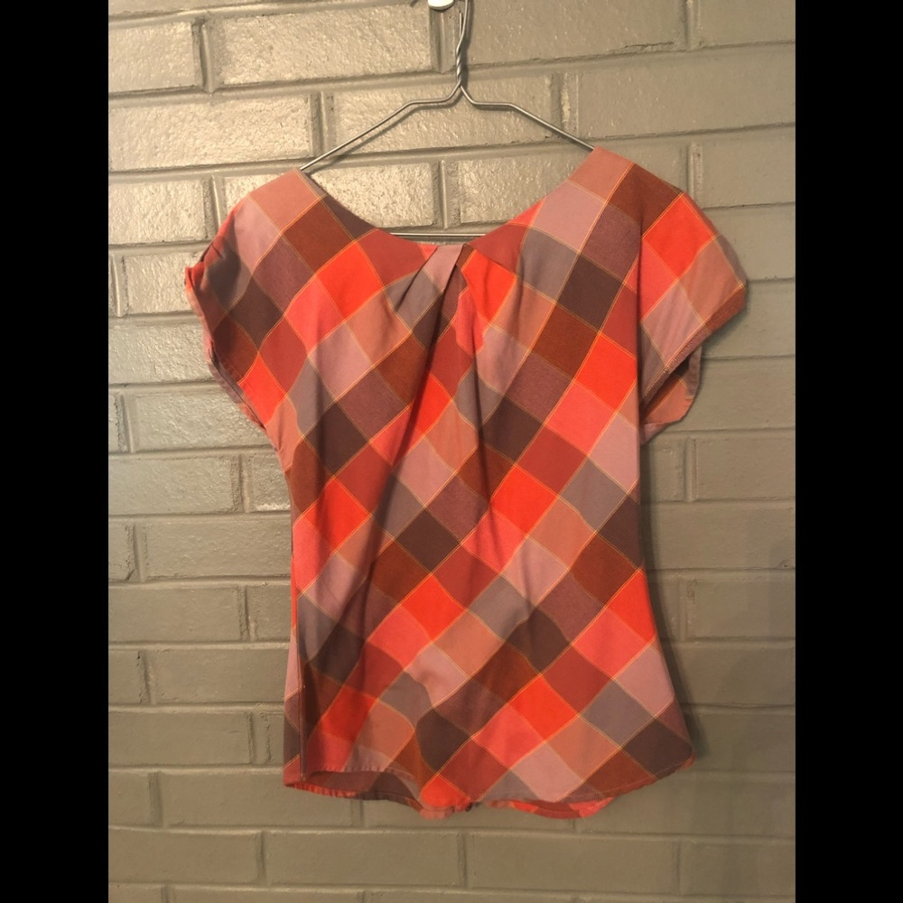 Patagonia Plaid Top/Blouse